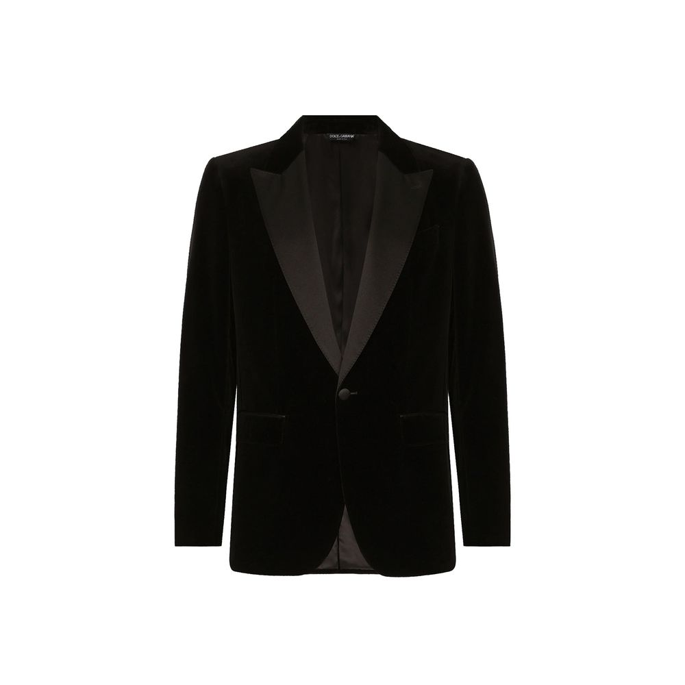 Black Cotton Tuxedo