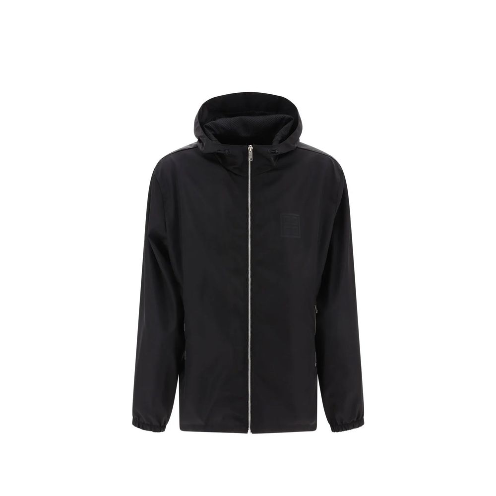 Black Nylon Shell Jacket