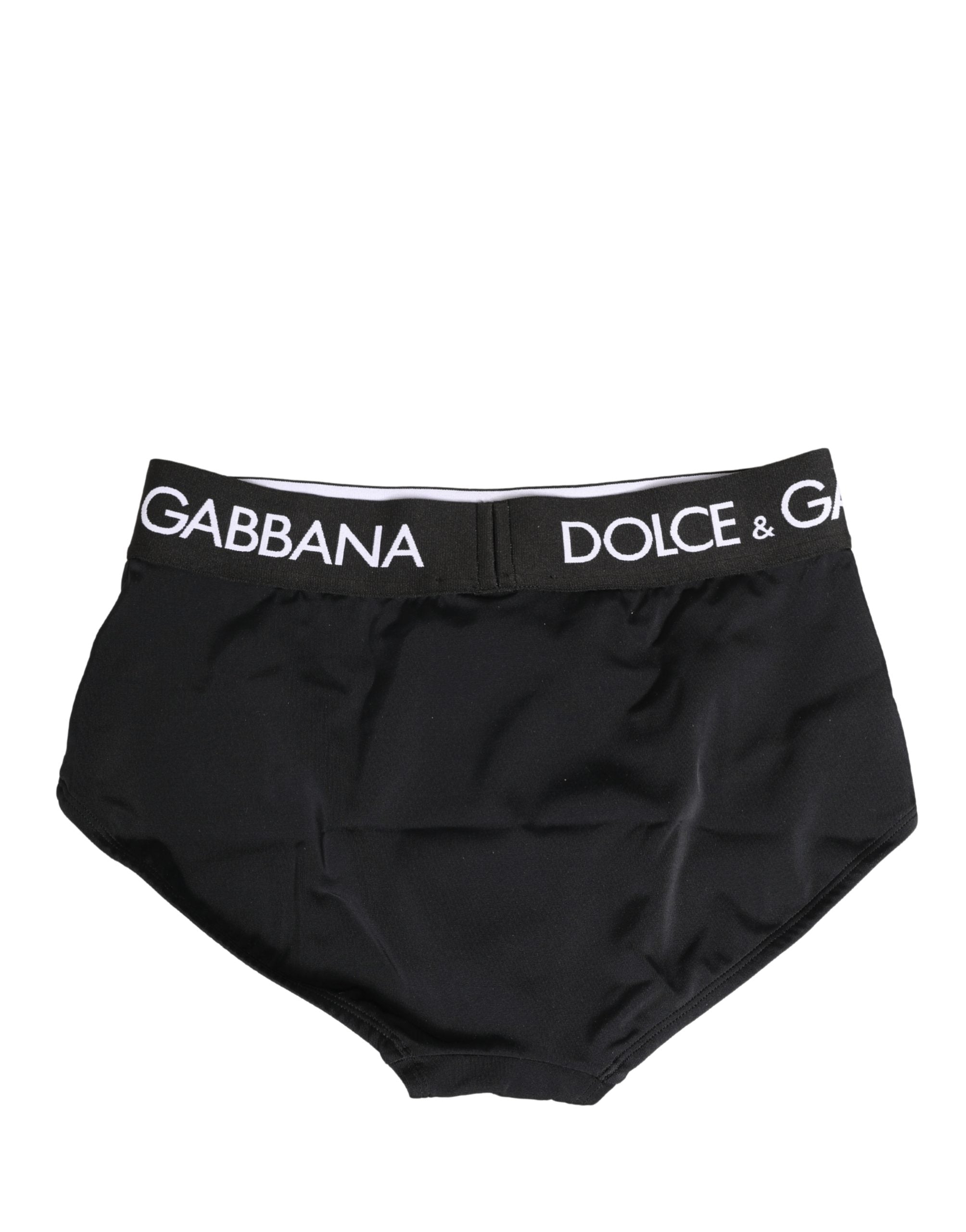 Black Logo Waistband Coulotte Panty Underwear