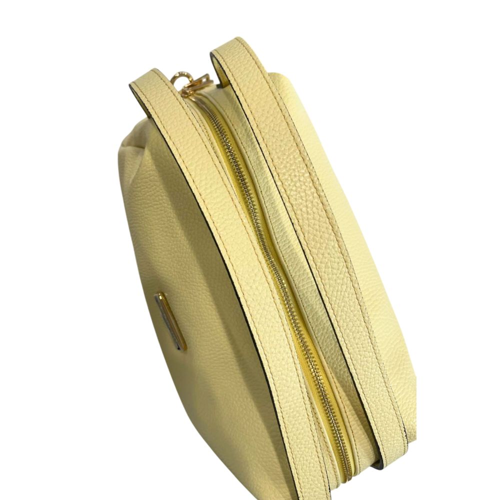 Bicolor Cowhide Clutch Bag