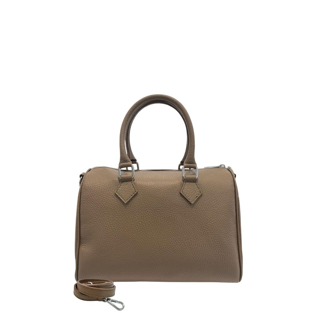 Brown Cowhide Shoulder Bag