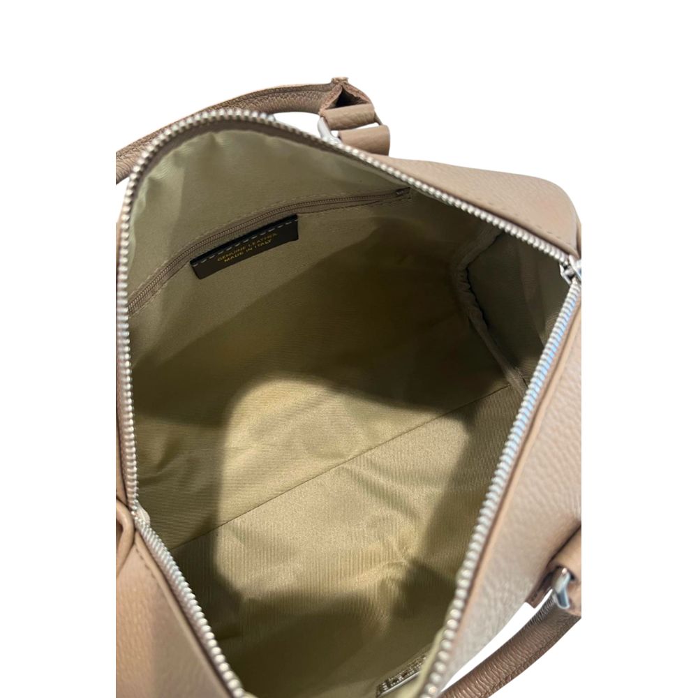 Brown Cowhide Shoulder Bag