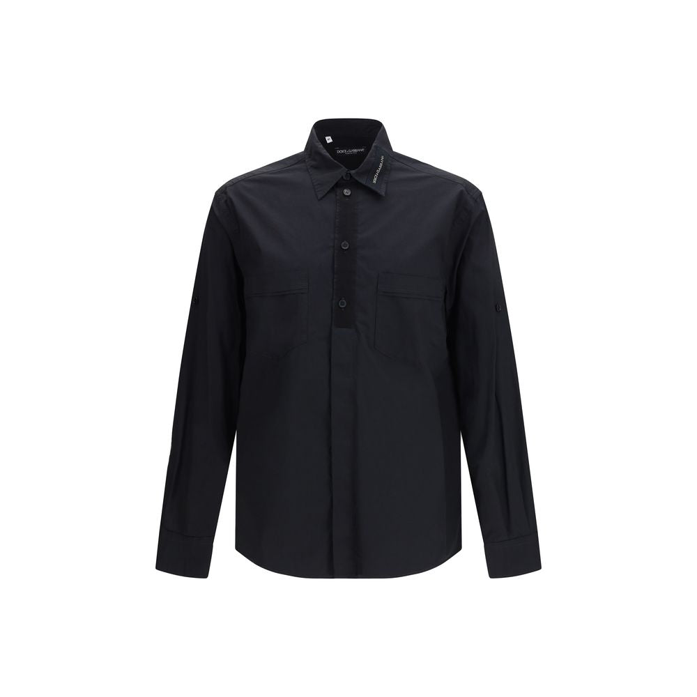 Black Cotton Shirt