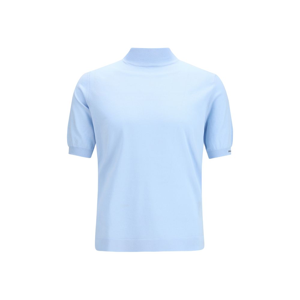 Blue Cotton Sweatshirt