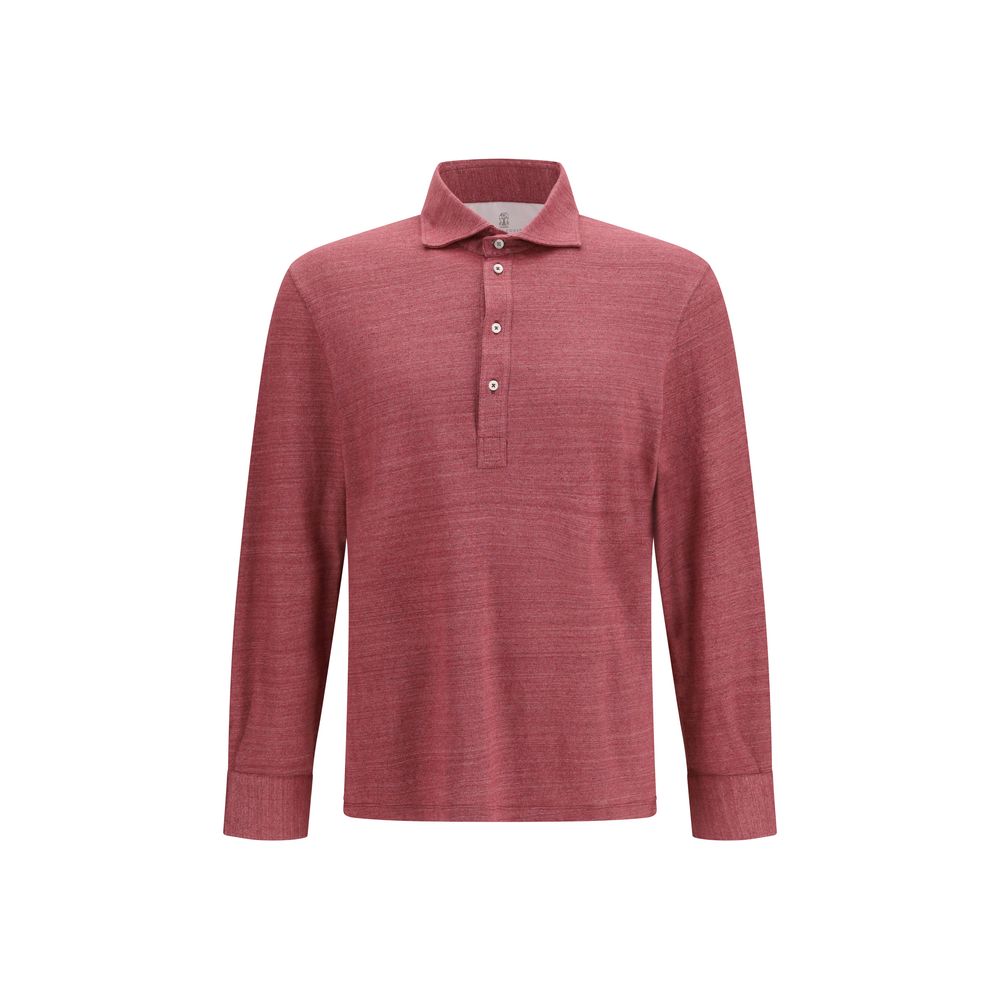 Multicolor Linen Polo Shirt