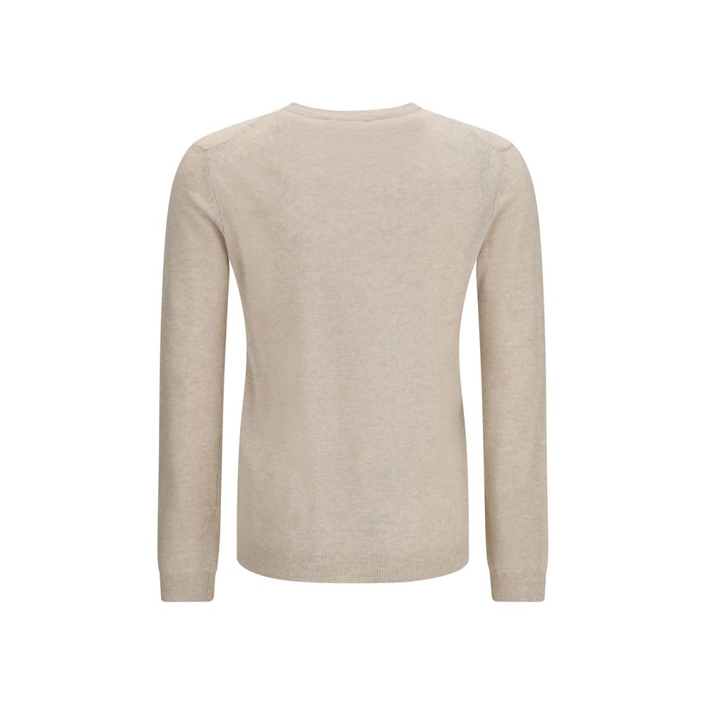 Beige Cashmere Sweater