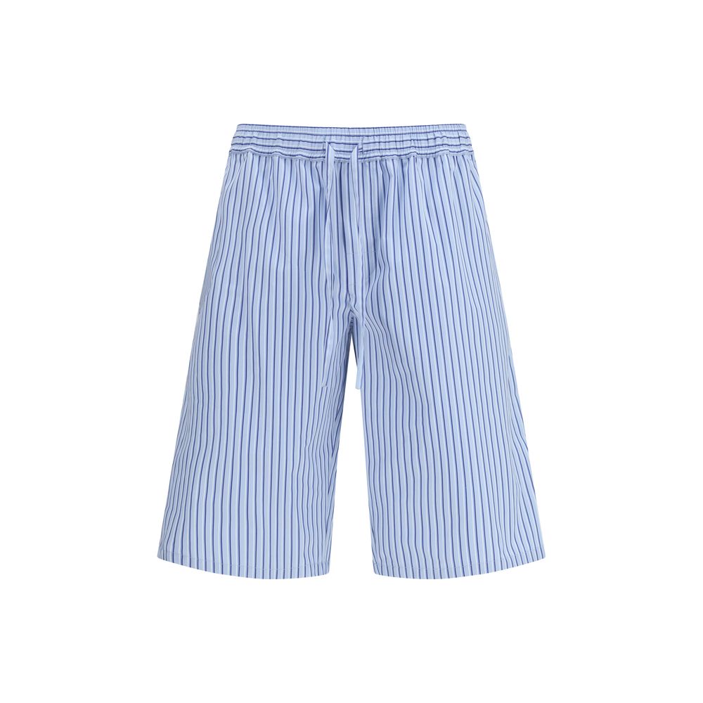 Multicolor Cotton Bermuda Shorts