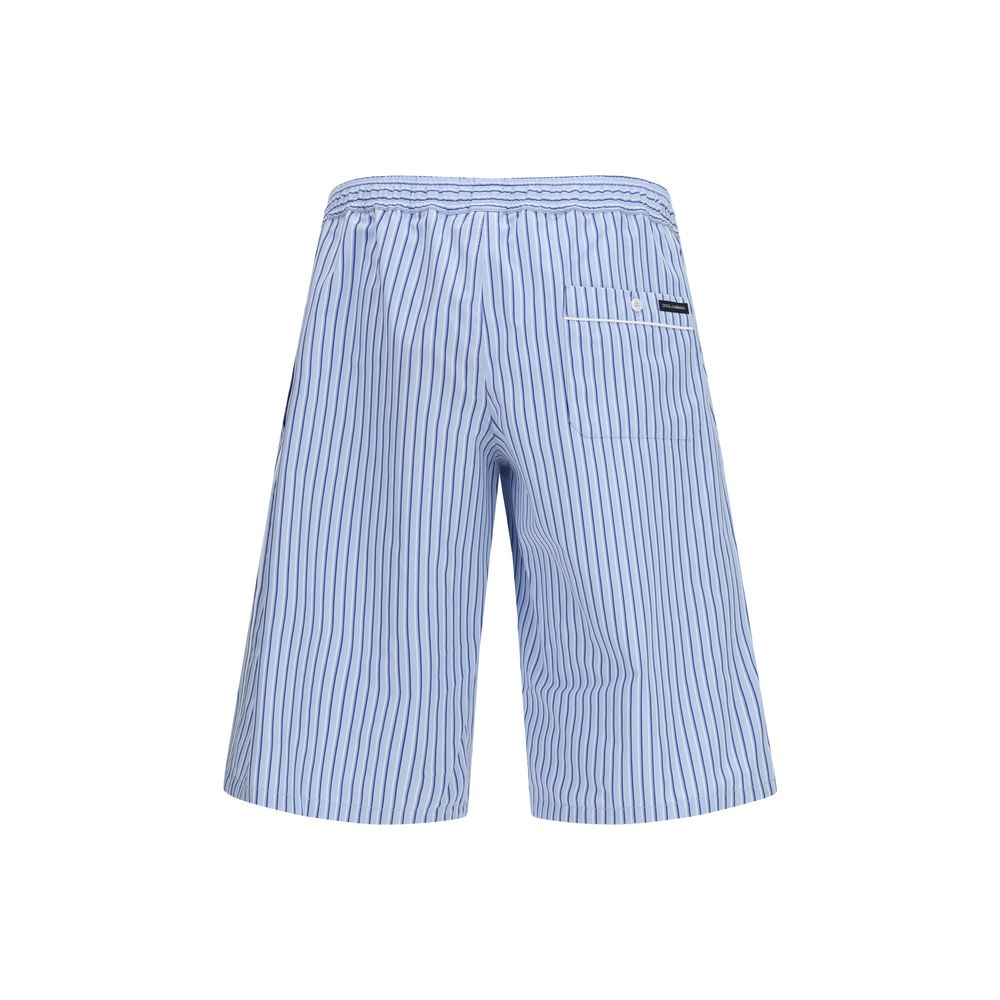 Multicolor Cotton Bermuda Shorts