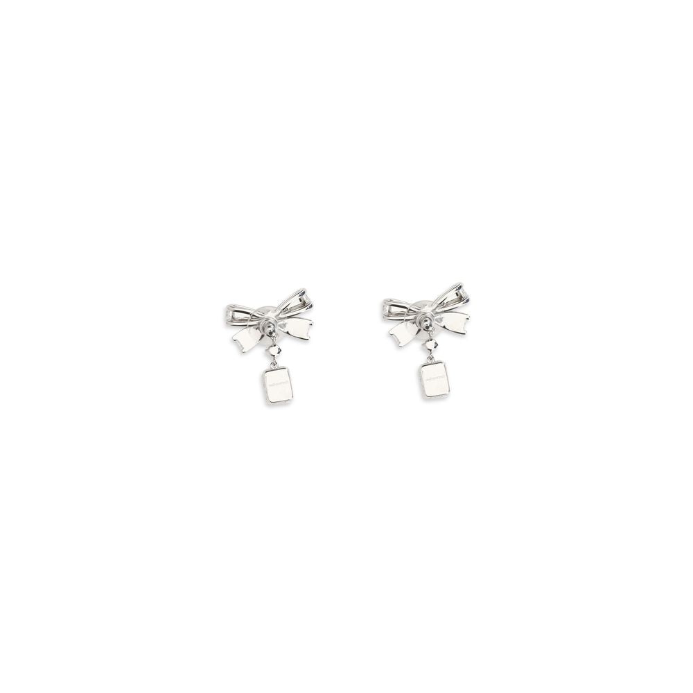 Silver Brass Earrings