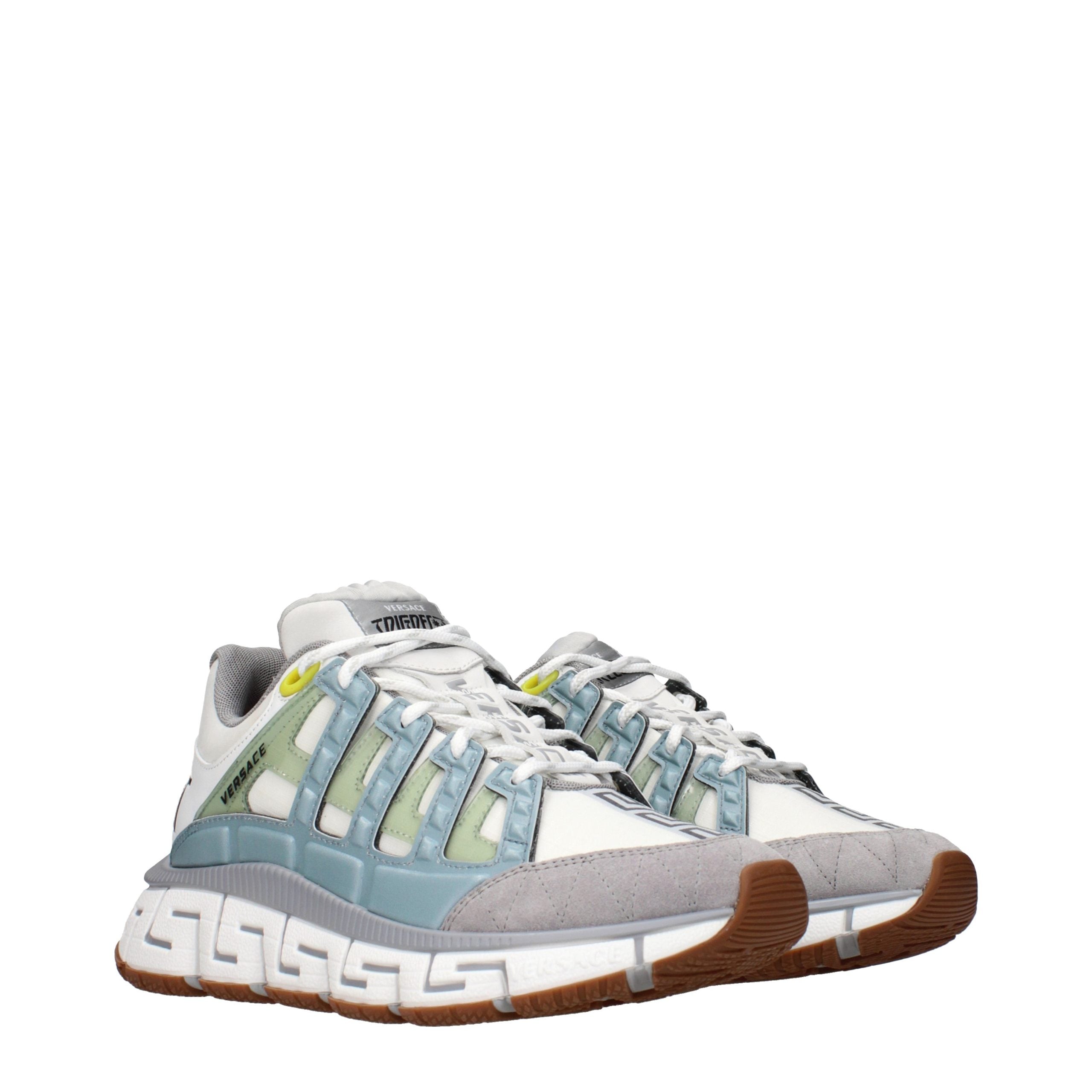 Gray Fabric Athletic Sneakers