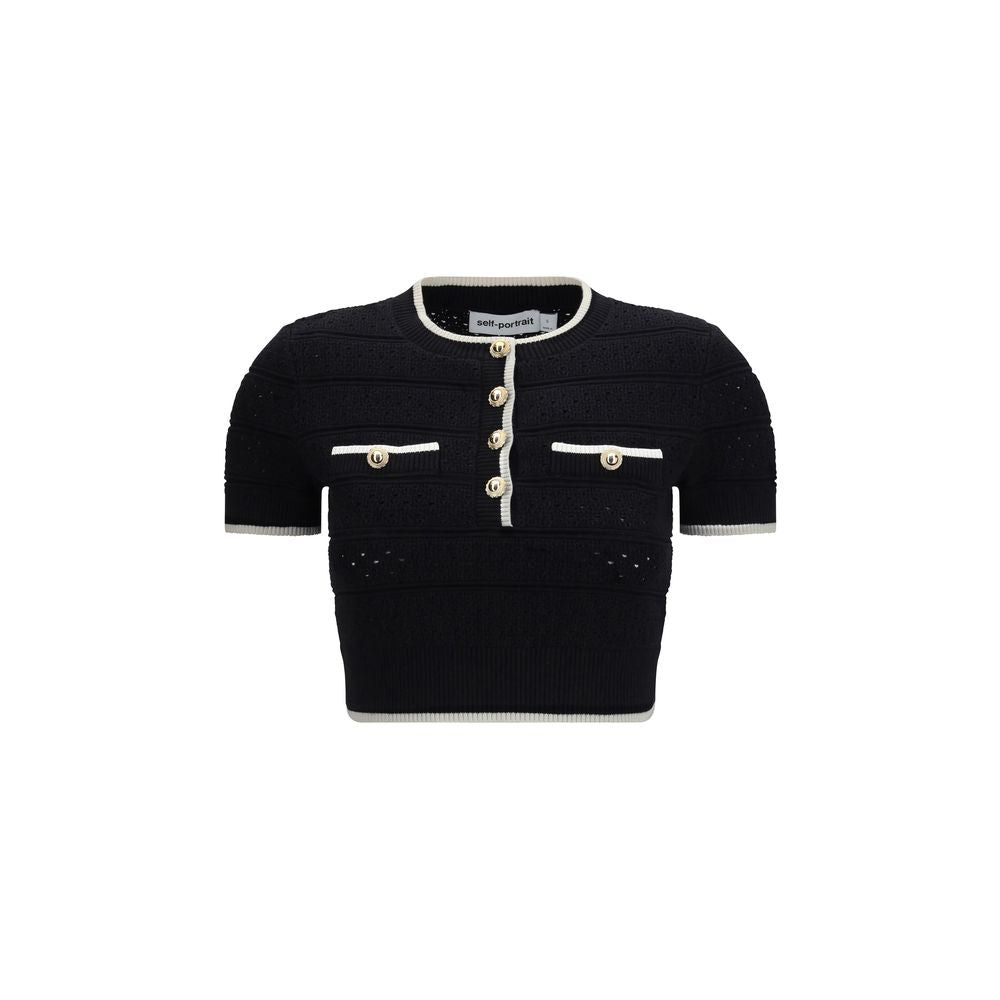 Black Cotton Blouse