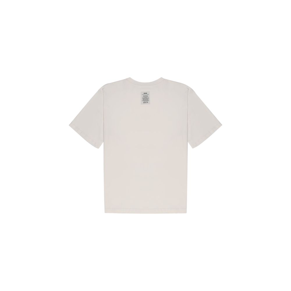 Beige Cotton T-Shirt