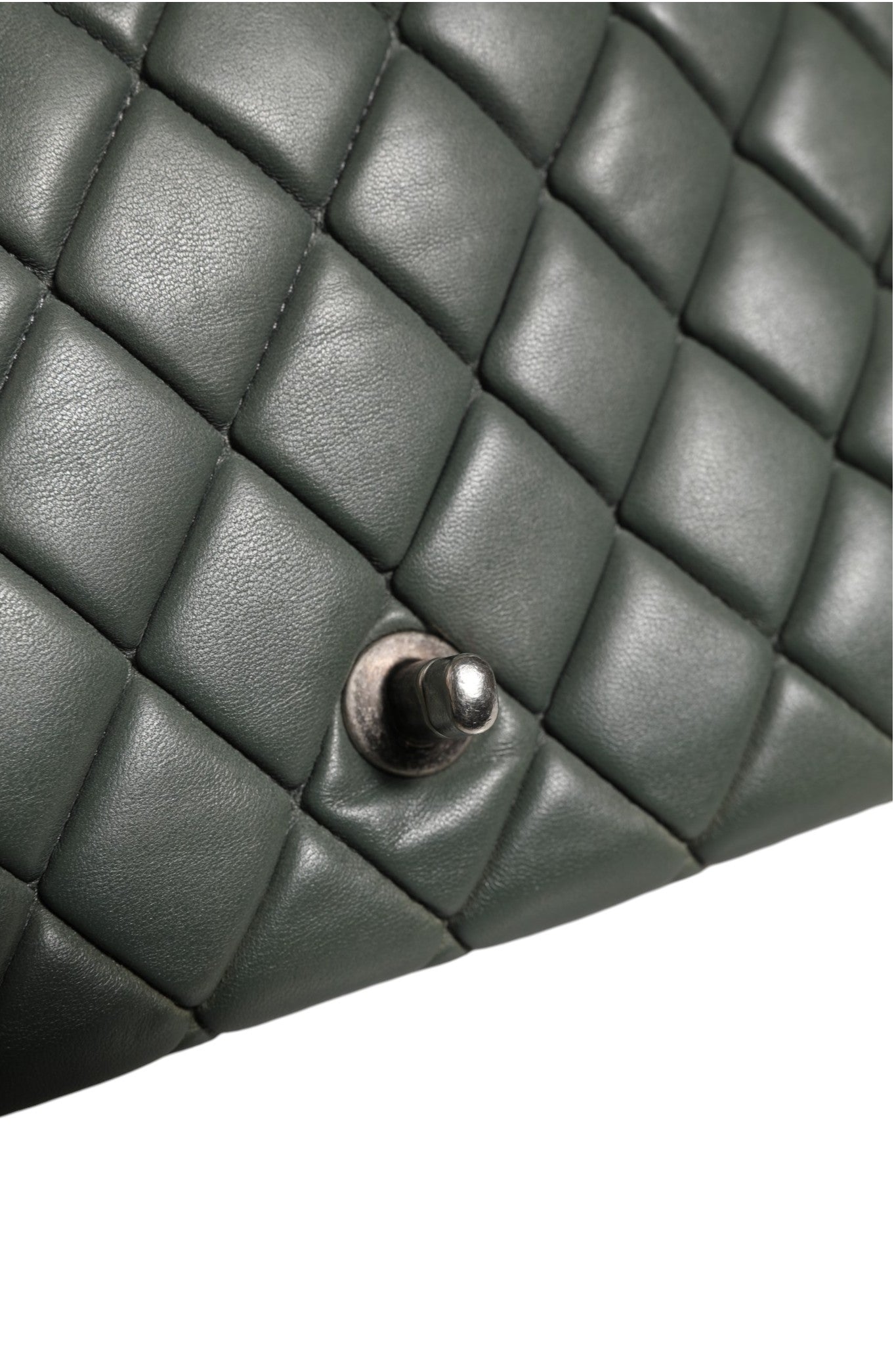 Quilted Lambskin Leather New Bubble Flap Bag