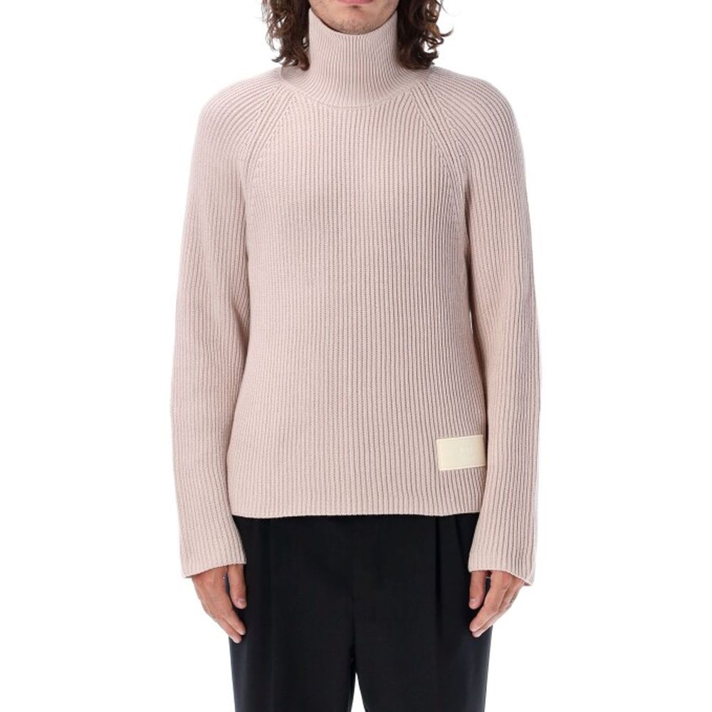 Multicolor Cotton Turtleneck