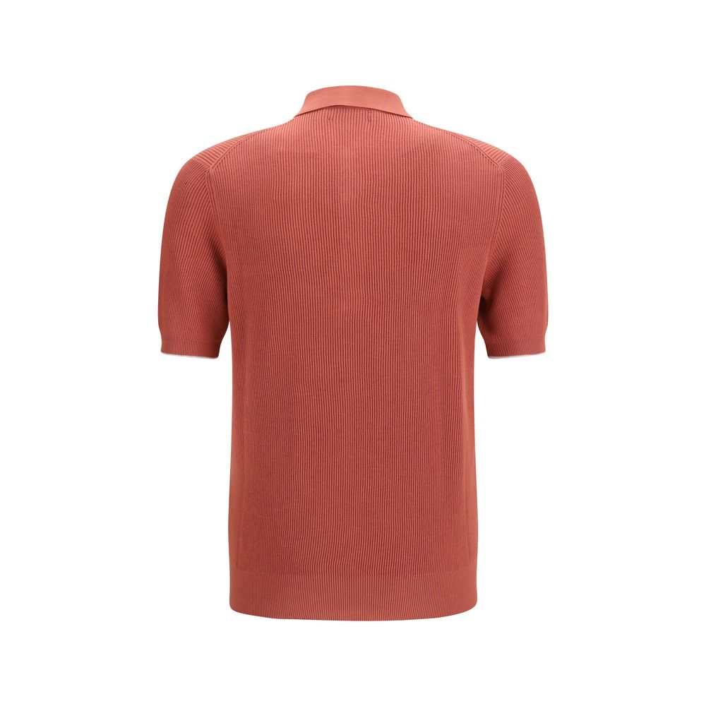 Multicolor Cotton Polo Shirt