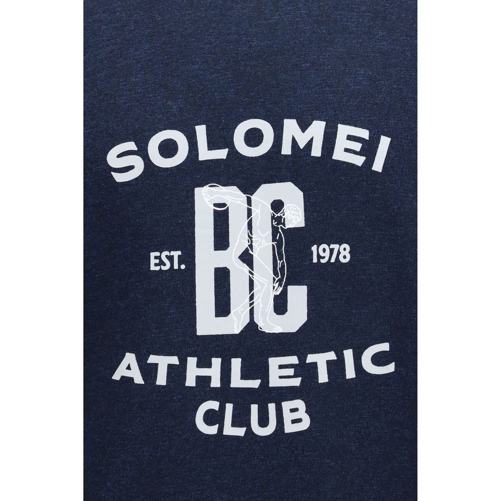 Blue Cotton Sweatshirt