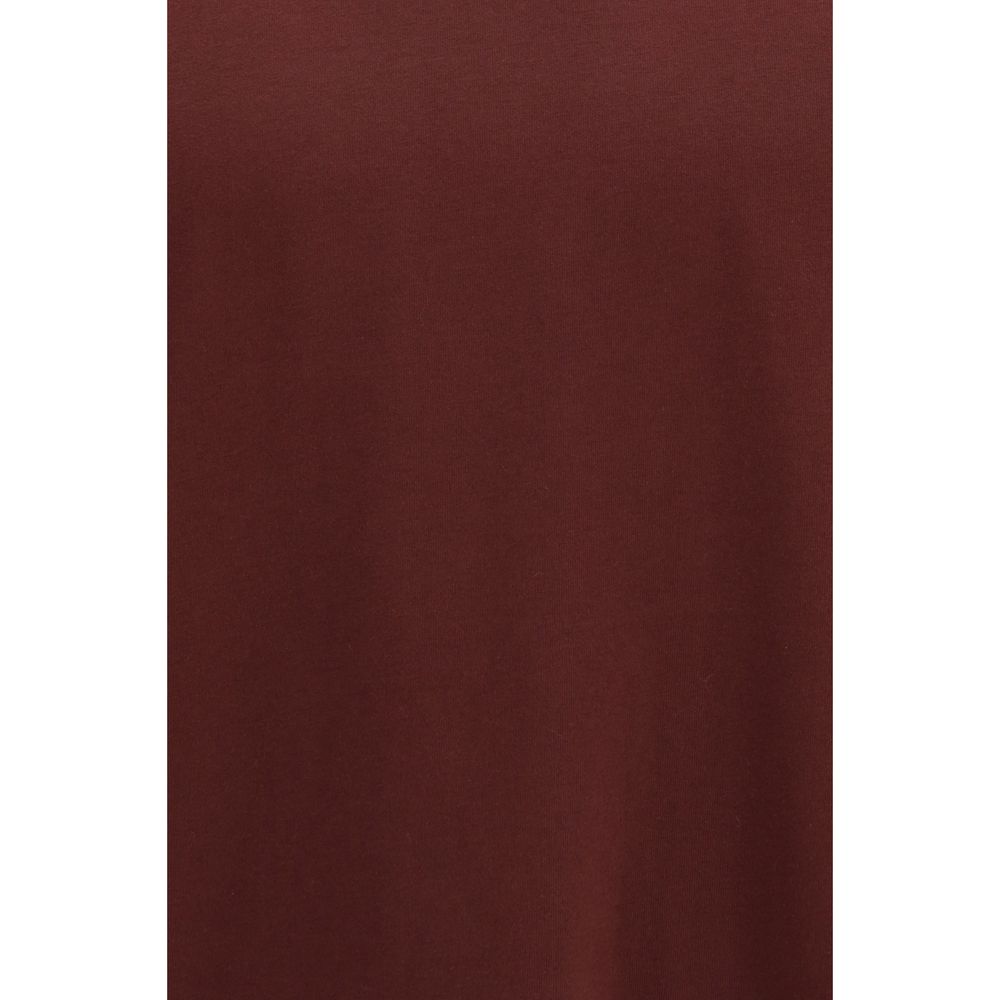 Bordeaux Cotton T-Shirt