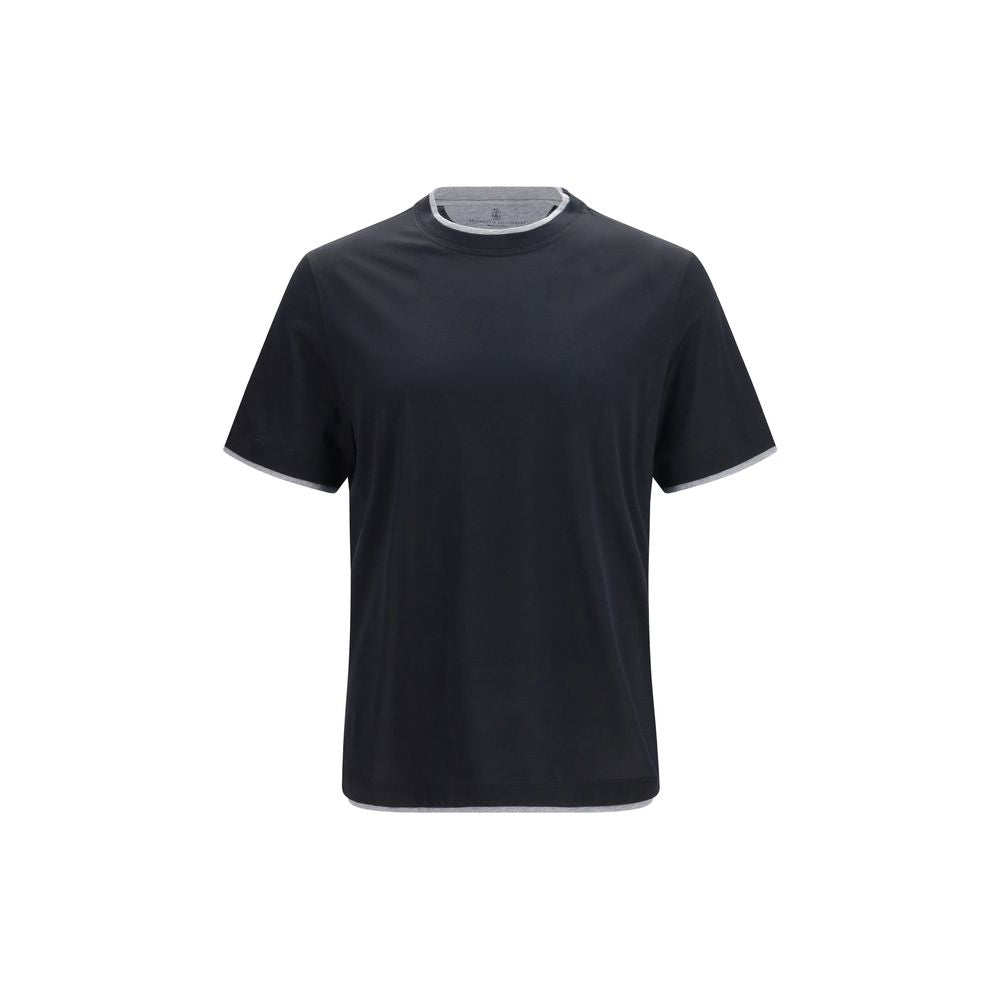 Black Silk T-Shirt