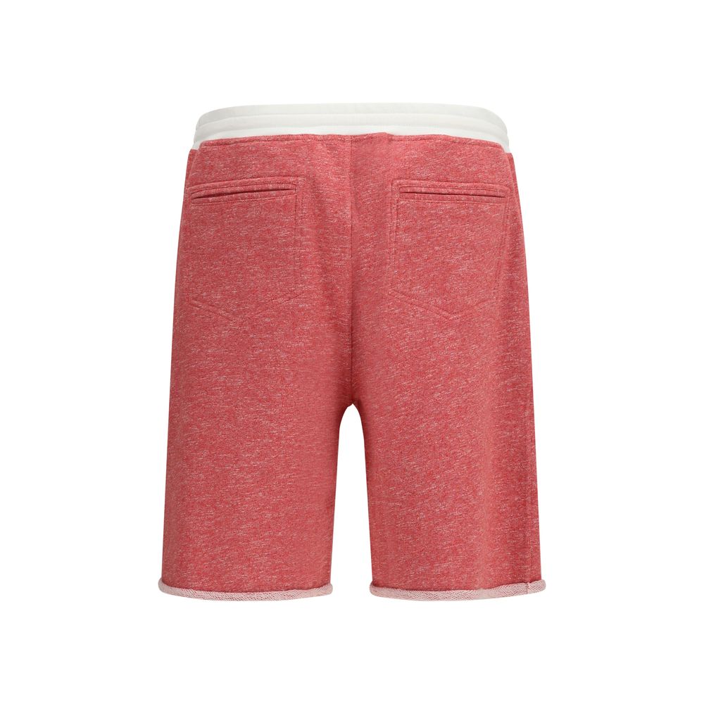 Multicolor Cotton Bermuda Shorts