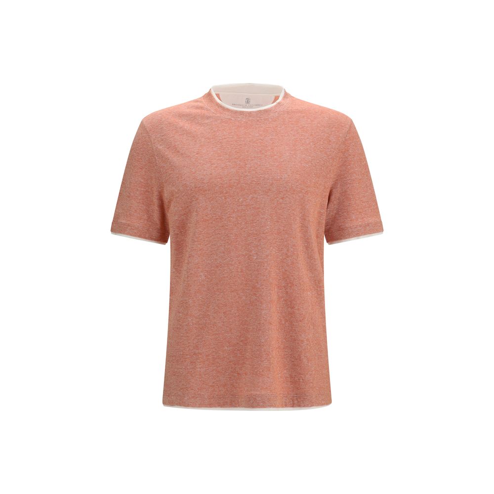 Orange Cotton T-Shirt
