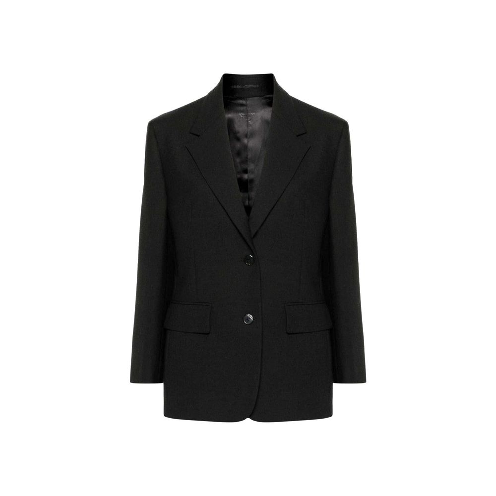 Black Virgin Wool Blazer