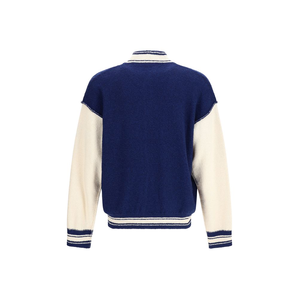 Blue Cotton Bomber