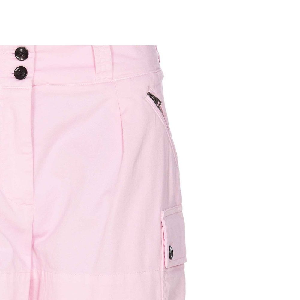 Multicolor Cotton Cargo Pants