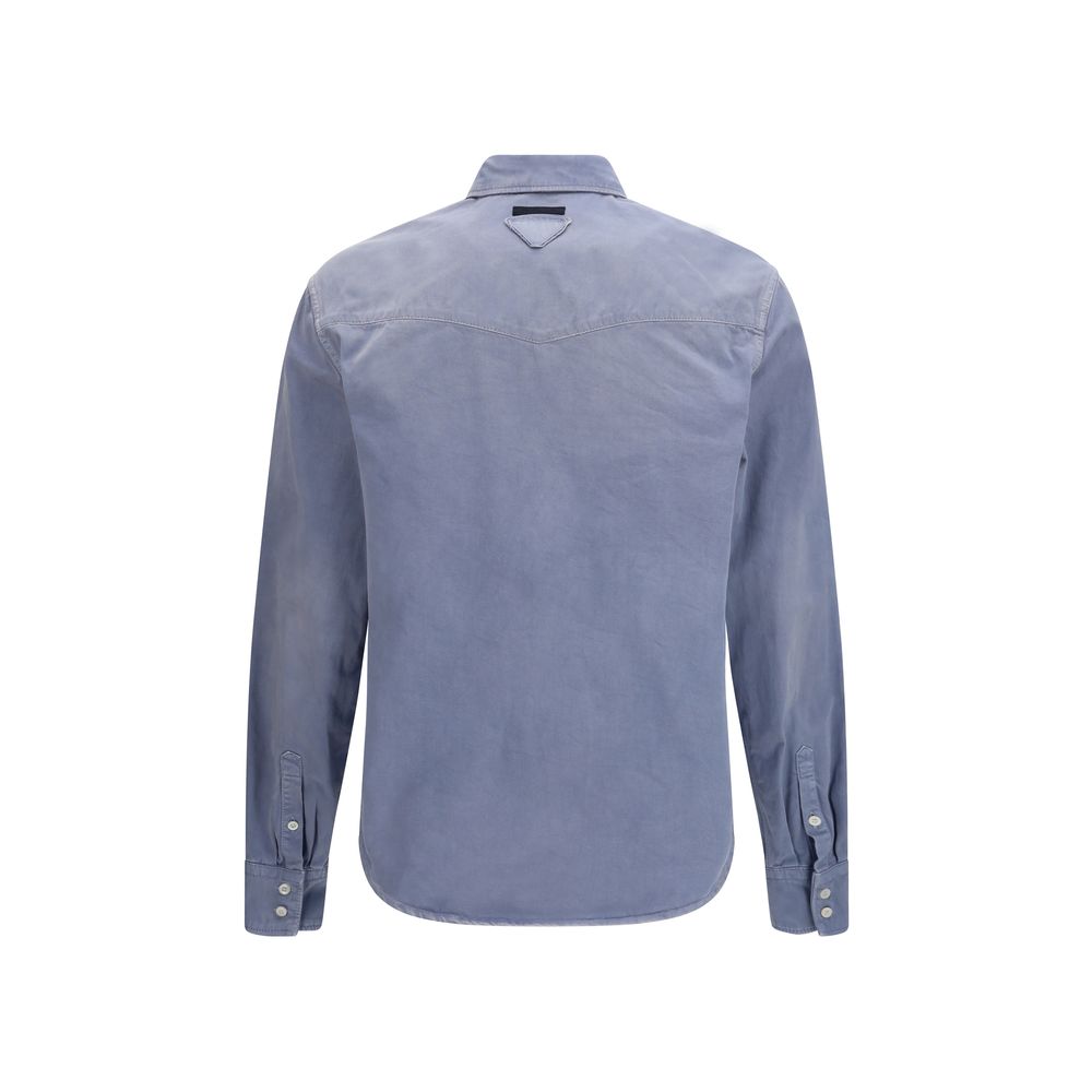 Blue Cotton Shirt