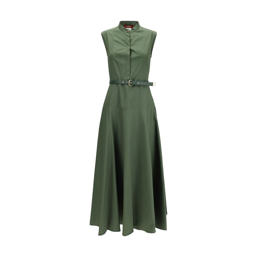 Bicolor Cotton Casual Dress