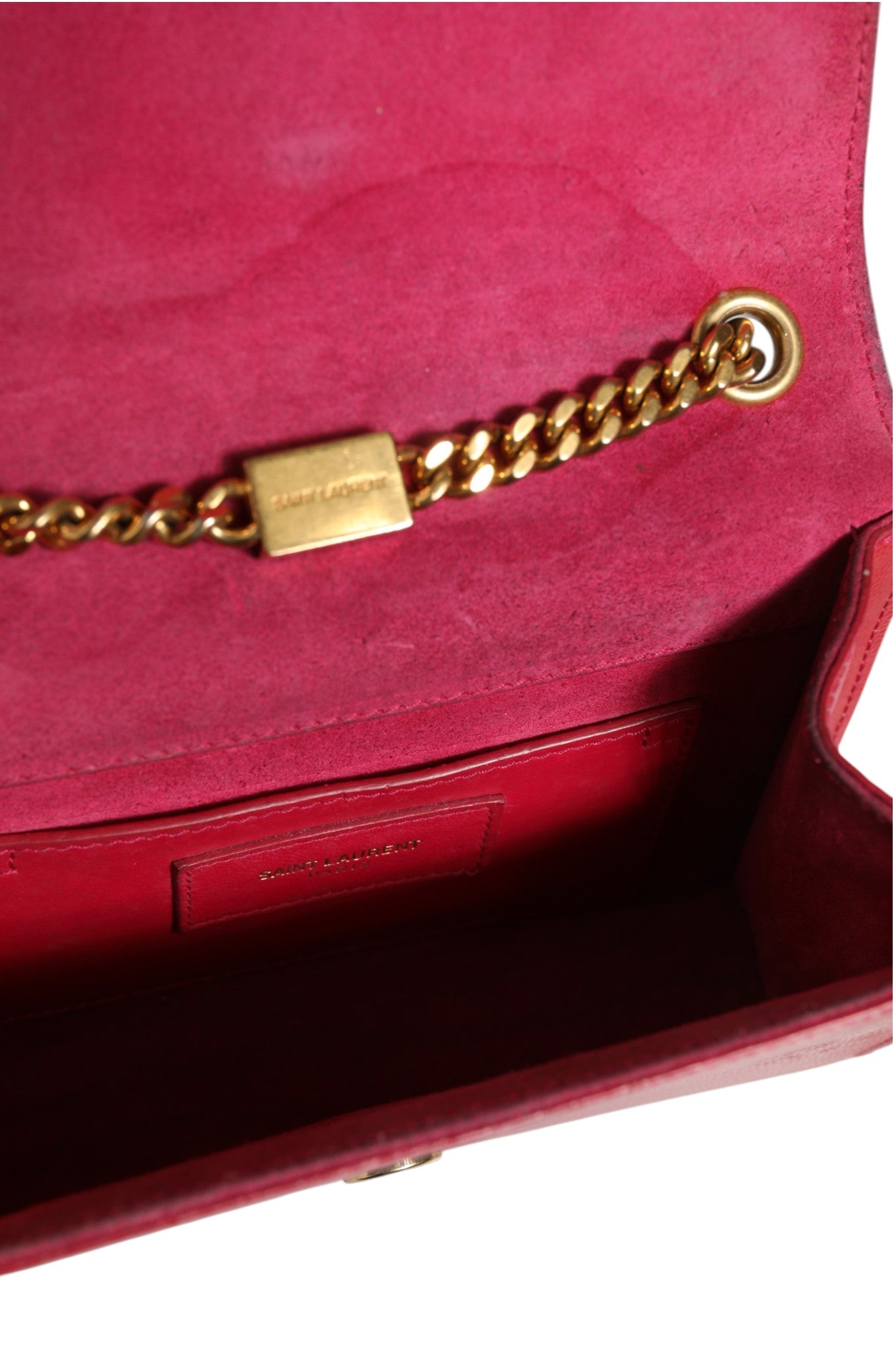 Kate Red Leather Crossbody Bag