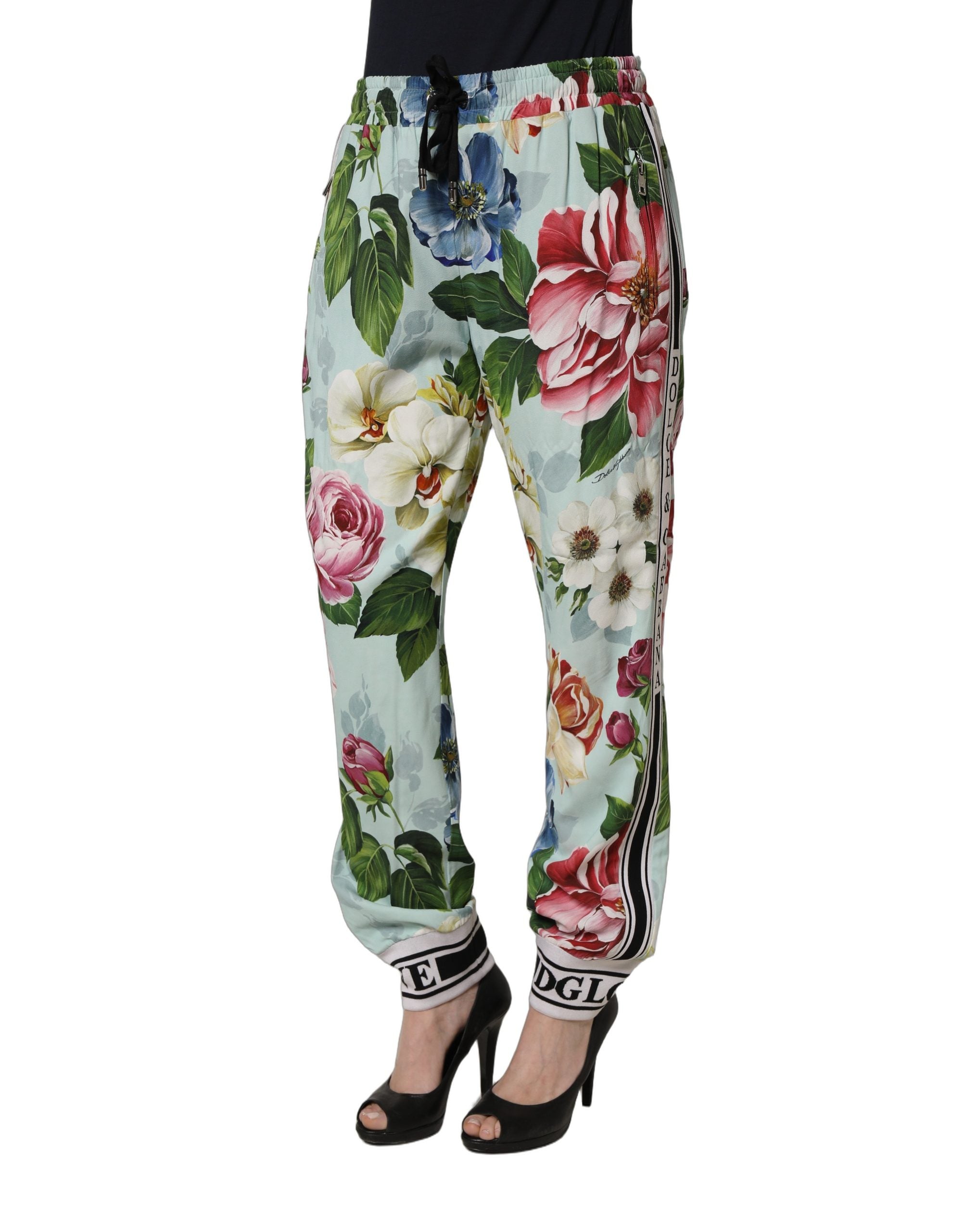 Multicolor Floral Joggers Trouser Pants