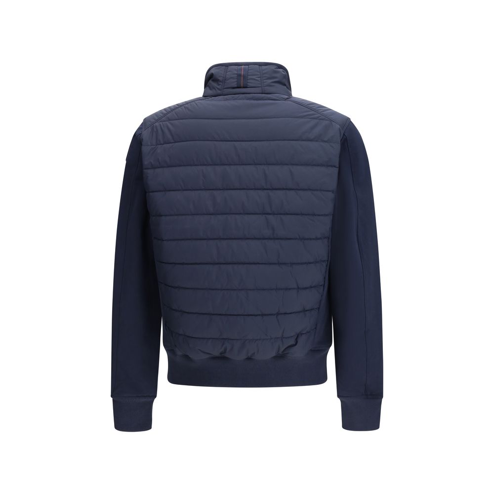Blue Polyester Shell Jacket