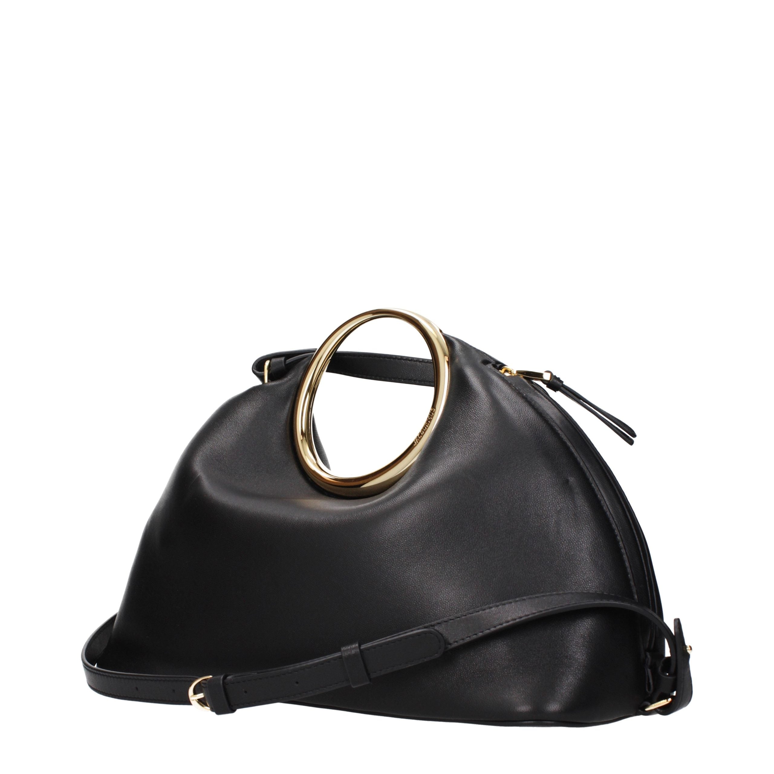 Black Leather Handbag