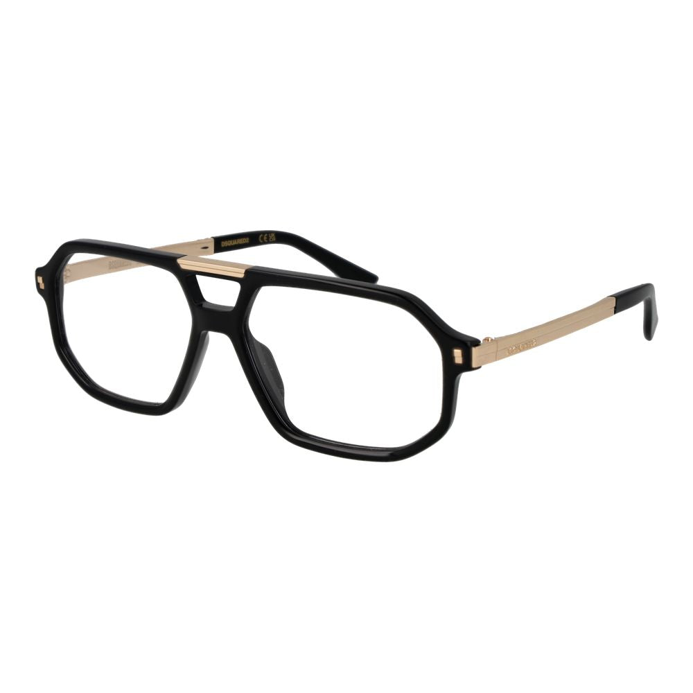 Black Acetate Glasses (Frames)