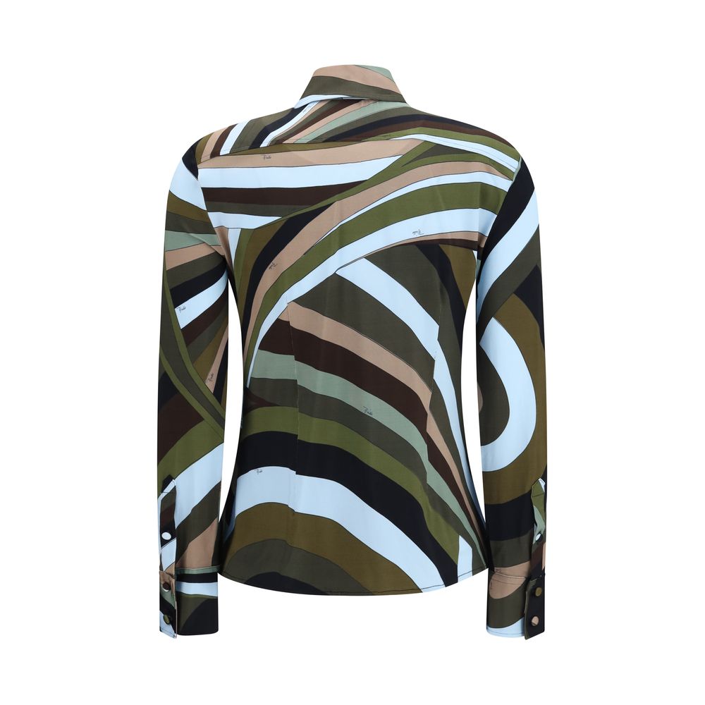 Multicolor Viscose Shirt