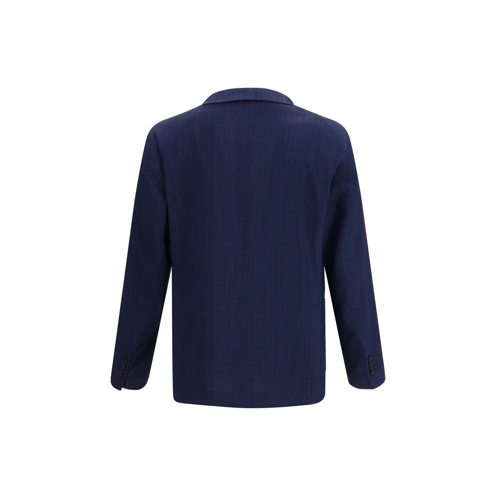 Blue Wool Oves Aries Blazer