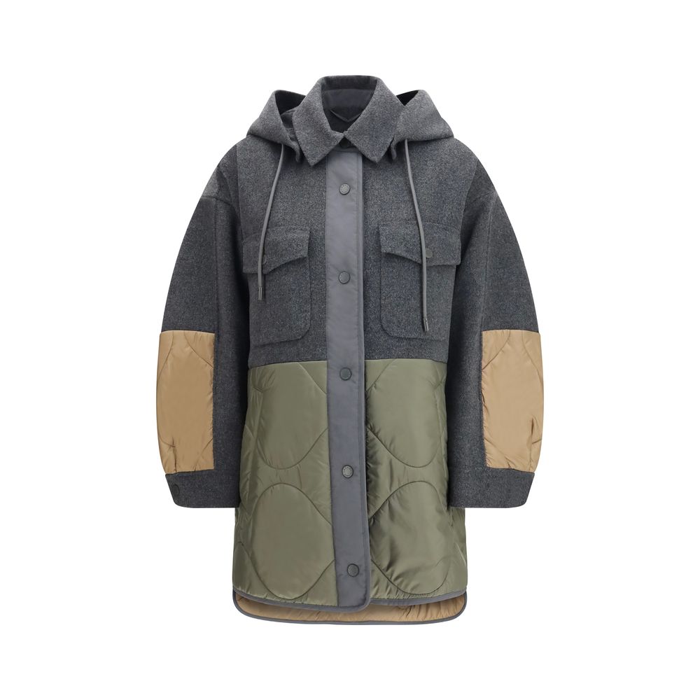 Gray Wool Oves Aries Shell Jacket
