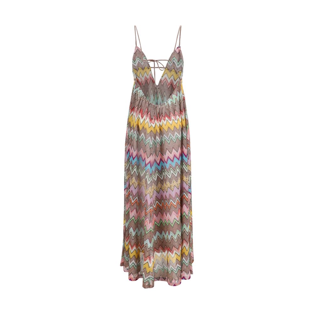 Multicolor Viscose Casual Dress