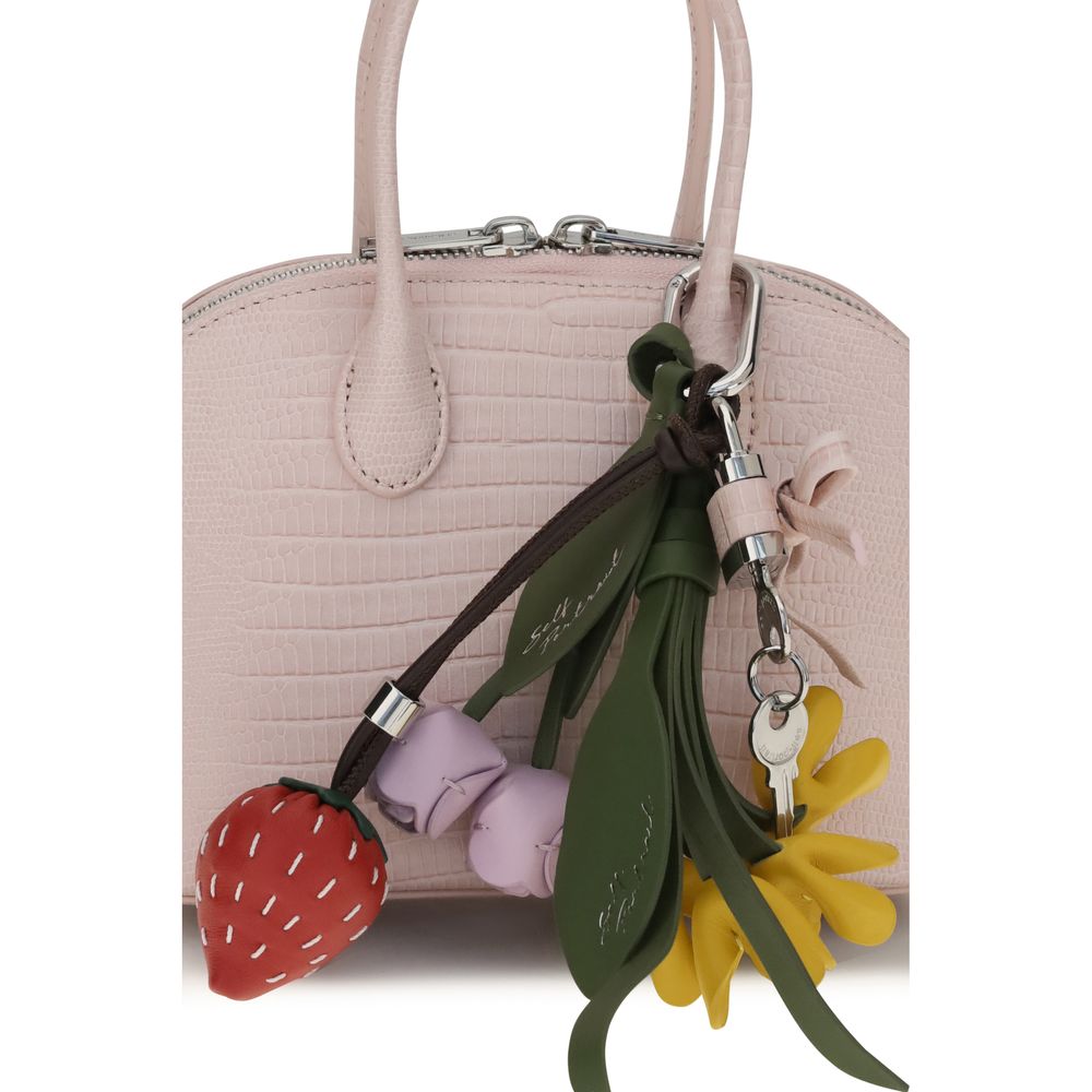 Multicolor Calf Leather Bos Taurus Handbag
