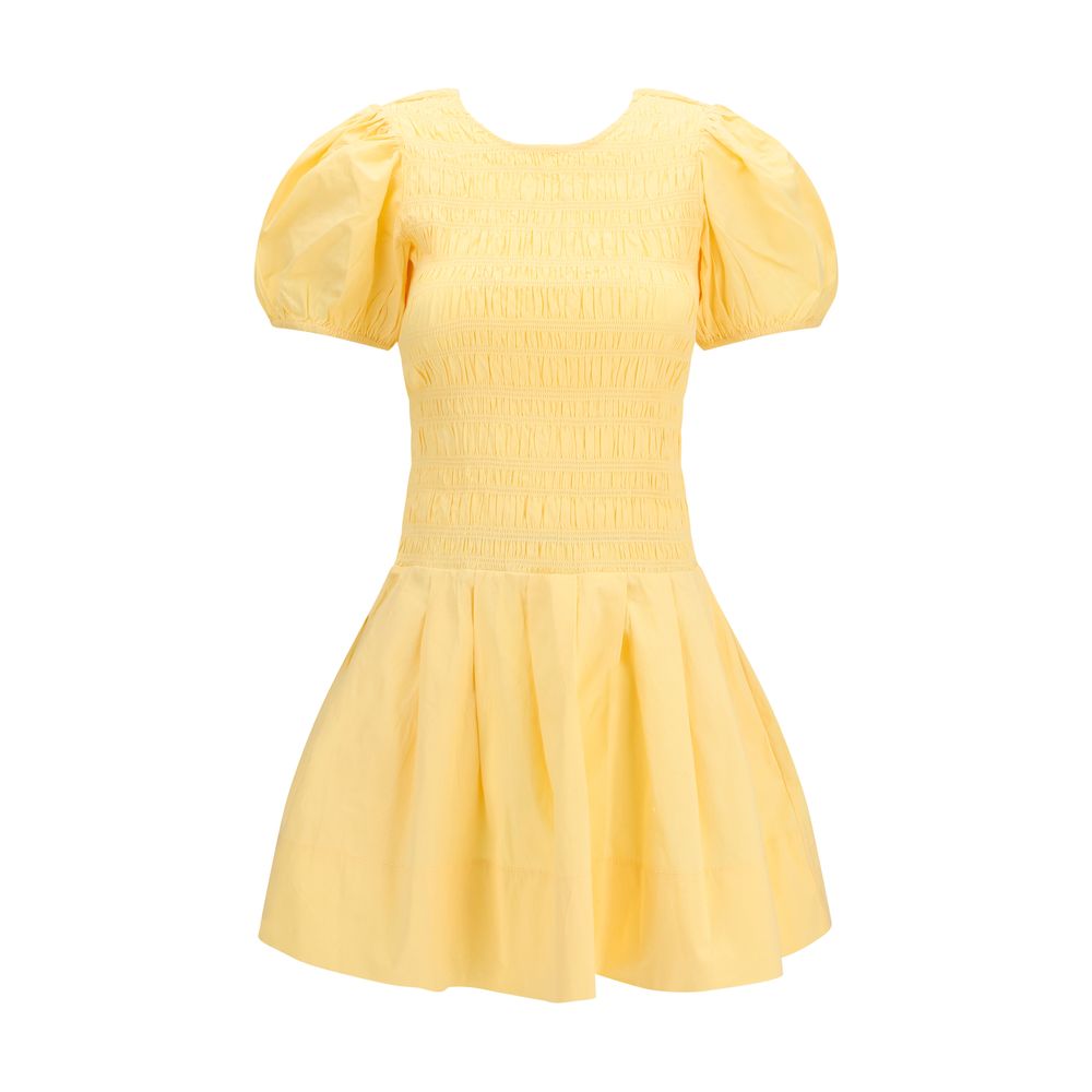 Bicolor Cotton Casual Dress