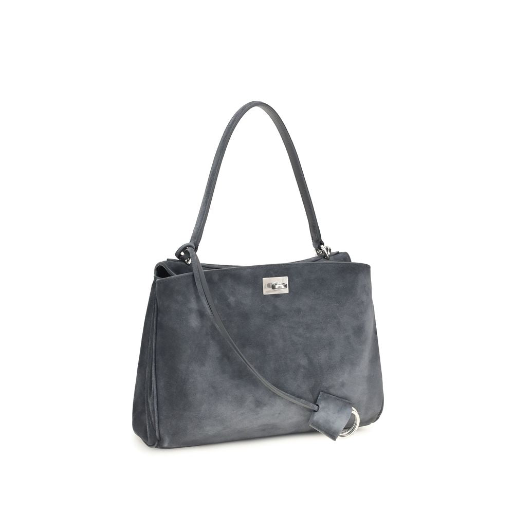 Gray Calf Leather Bos Taurus Shoulder Bag