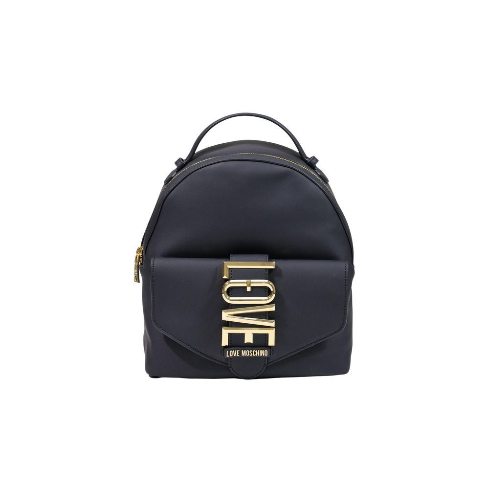 Black Polyethylene Backpack