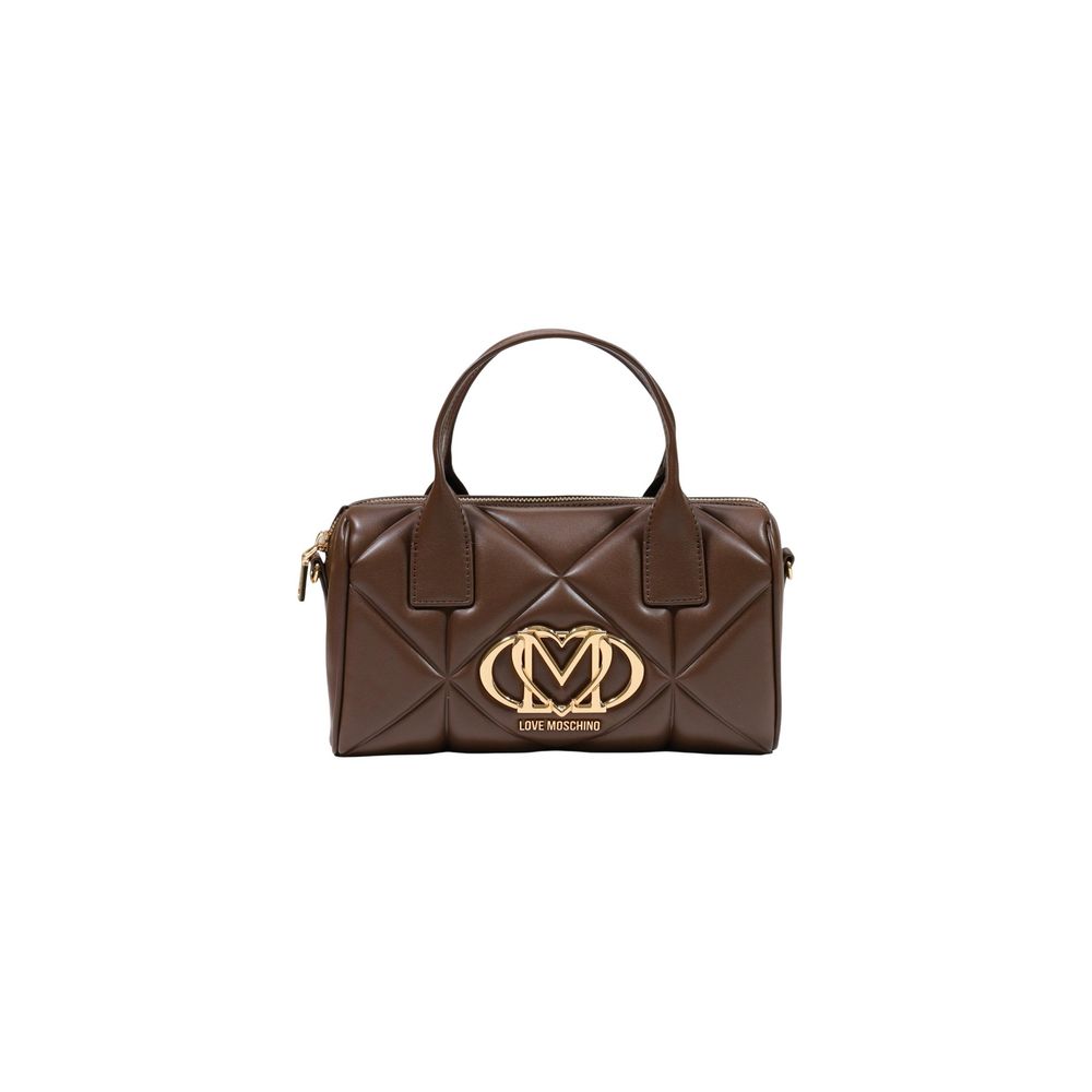 Brown Polyethylene Handbag