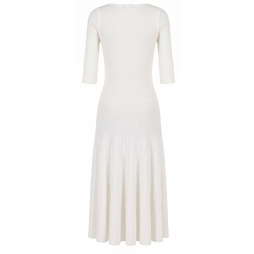 White Cotton Women Dress