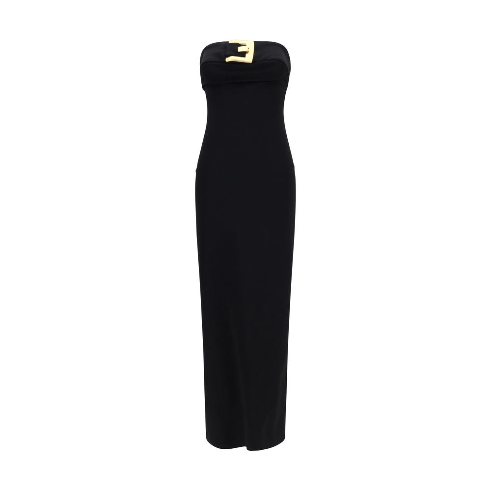 Black Viscose Cocktail Dress