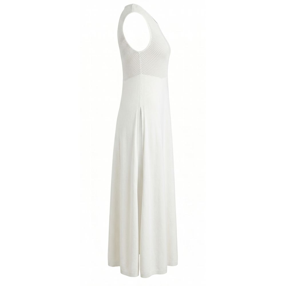 White Silk Women Dress