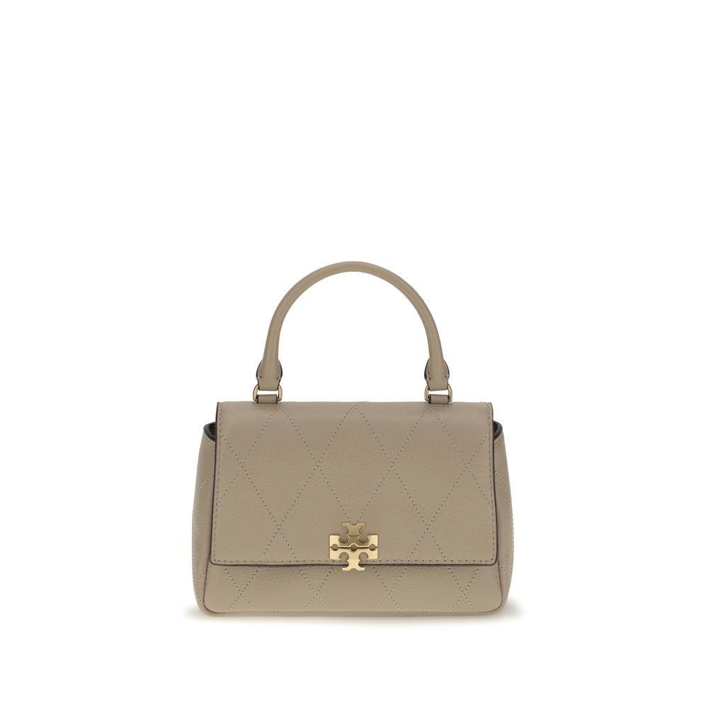 Beige Calf Leather Bos Taurus Handbag