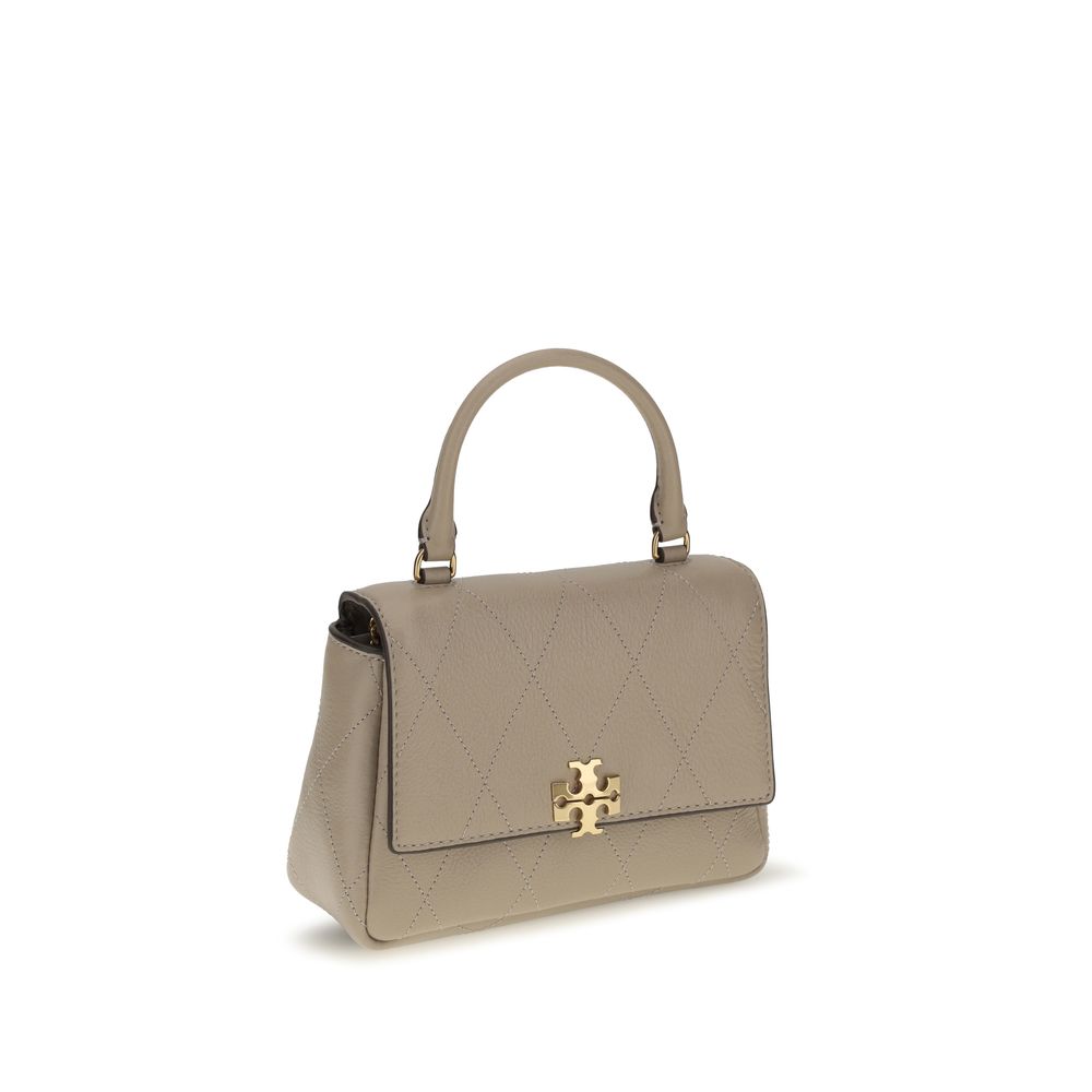 Beige Calf Leather Bos Taurus Handbag