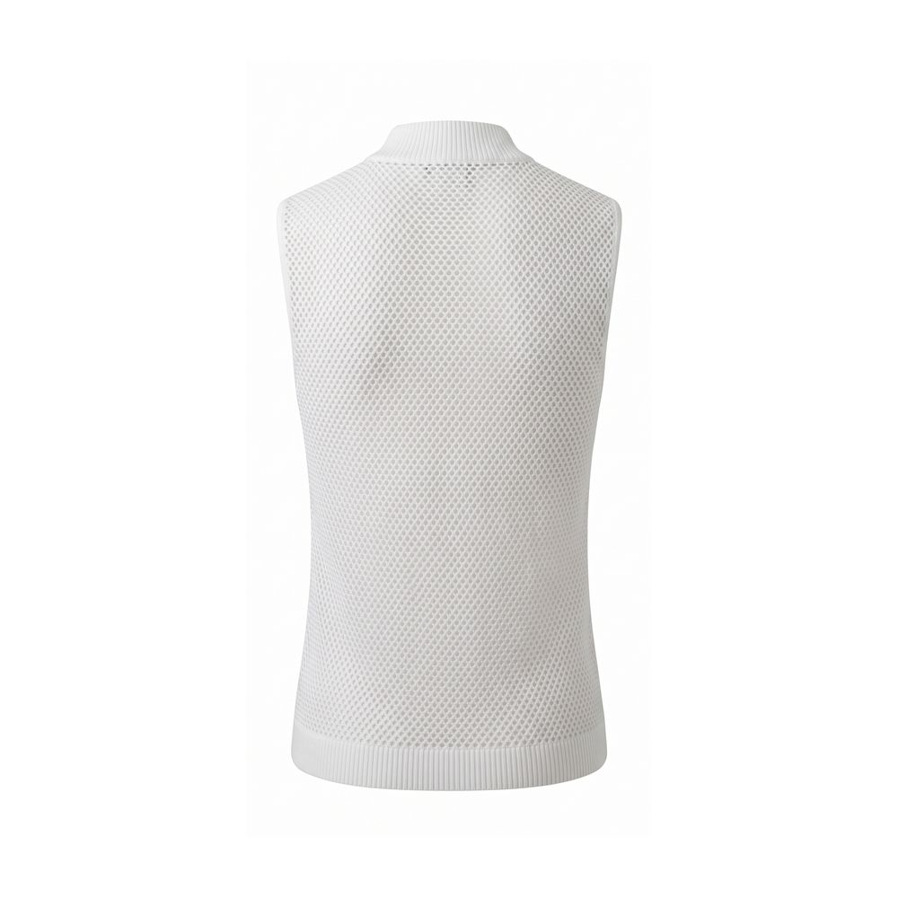 White Silk Women Sweater