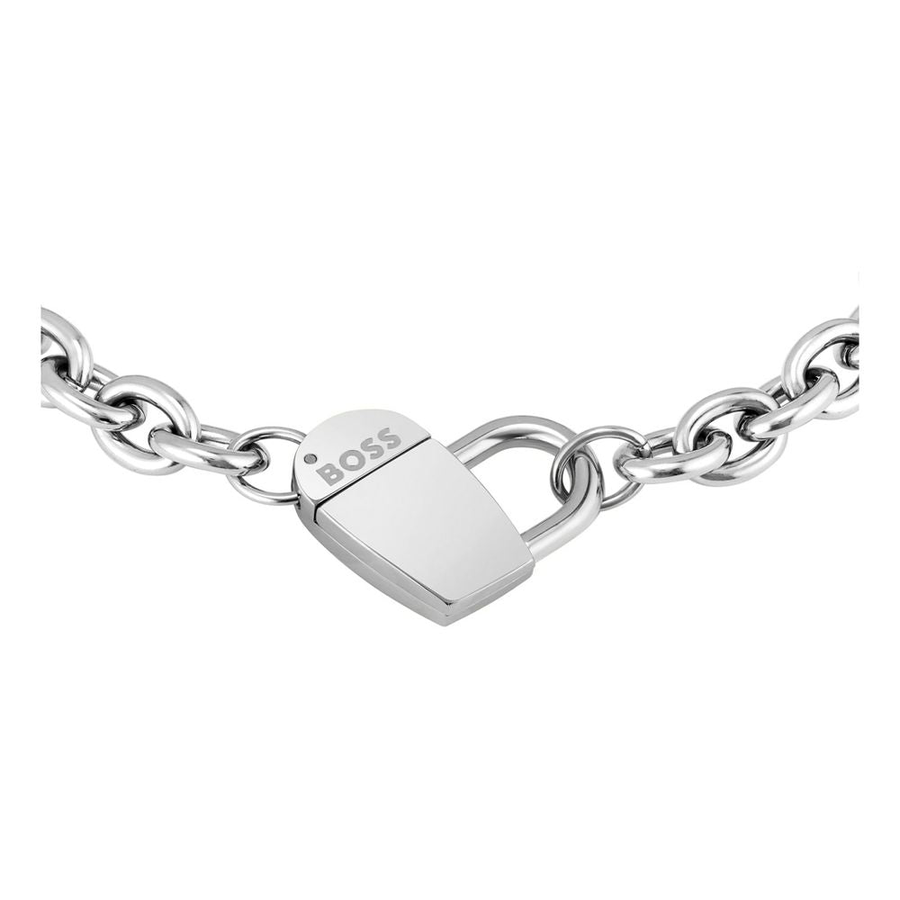 Gray Stainless Steel Bracelet
